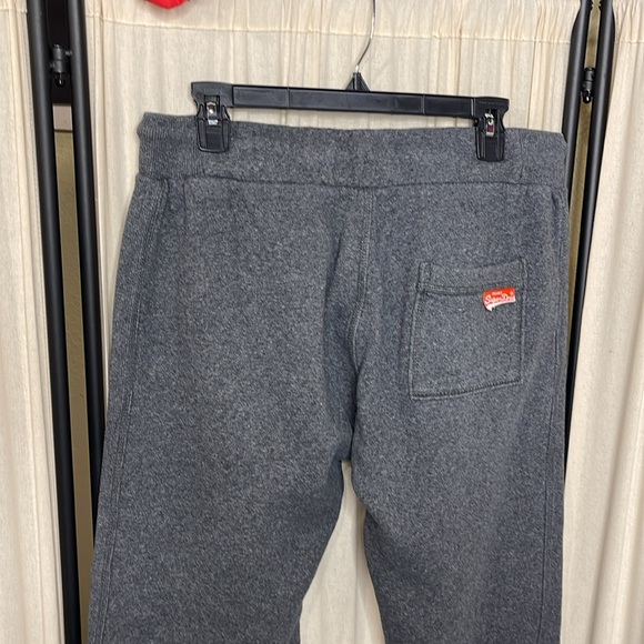 EXCELLENT CONDITION! SUPERDRY ORANGE LABEL CO. SLIM FIT GRAY SWEATPANTS SIZE M - Picture 9 of 14